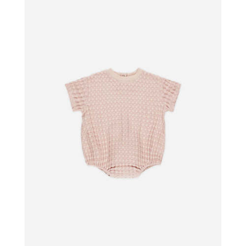 Relaxed Bubble Romper || Bubblegum