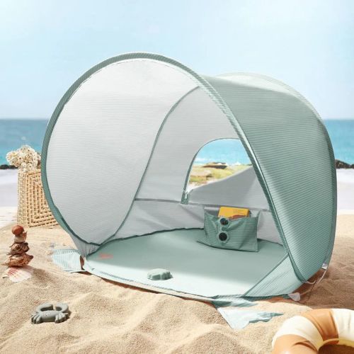 Tiny Land® Baby Beach Tent – Sea Blue Play Tent for Outdoor Fun