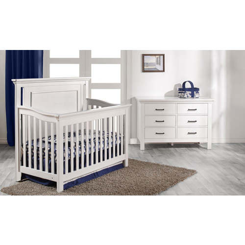 Fawn Baby Yosemite 2 Piece Nursery Set - Flat Top Crib and Double Dres – Bambi Baby