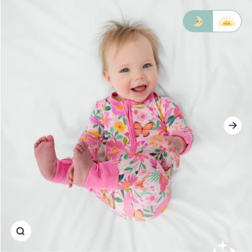 Butterfly Blooms Zippy – Little Sleepies