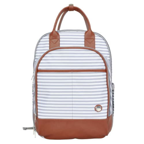 iPack Baby Unisex Diaper Bag Backpack, Multi-Color, 12"D x 16"H x 5.5"W