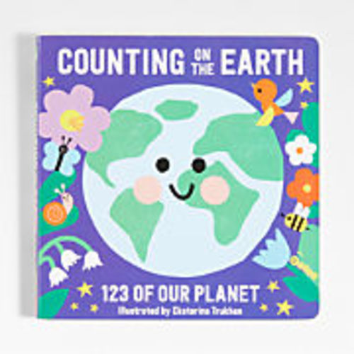 Counting on the Earth Baby Board Book by Ekaterina Trukhan | Crate & Kids