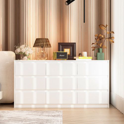 Latitude Run® Khaliyl 63''W 9 - Drawer Dresser & Reviews | Wayfair