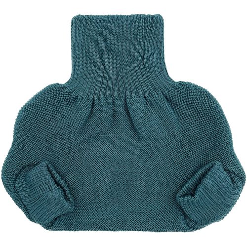 Organic Merino Wool Diaper Cover - Overnight Knit Diaper Cover for Fitted Cloth Diaper