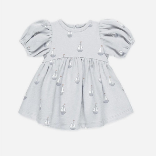 Darla Dress || Sailboats – Quincy Mae