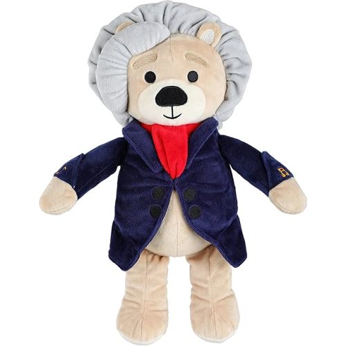 Ludwig Van Beethoven Virtuoso Bear – Plays 40 Mins of Classical Music, Educational & Soothing Musical Teddy Bear for Babies & Toddlers, Ideal