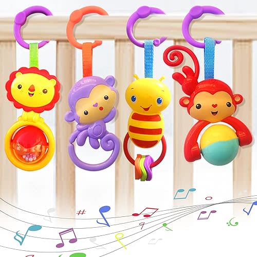 Animal Hanging Rattle Toys