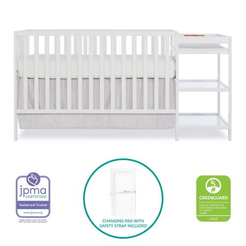 Dream On Me Hamilton 4-in-1 Convertible Crib and Changer Style#679 - Walmart.ca