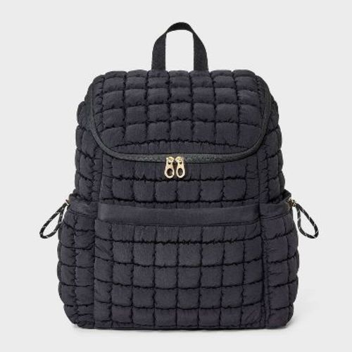 Puffer Backpack - Universal Thread™ Black