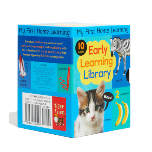 Early Learning Library: Box Set 10 Board Books For Kids Book By Tiger Tales, (Boxed Set) | Indigo