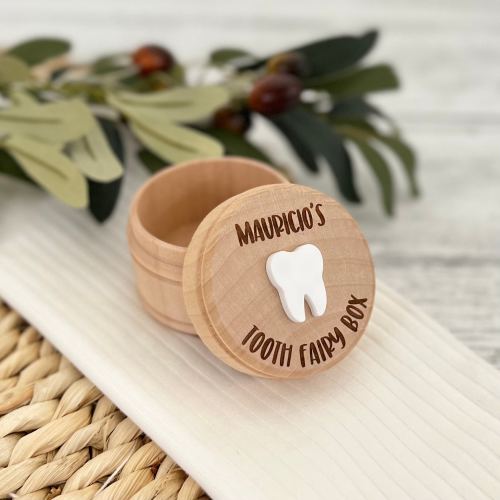 Tooth Fairy Box // Custom Engraved Wooden Tooth Fairy Box // Kids Gift // Personalized Tooth Fairy Box // Keepsake Box // Tooth Holder