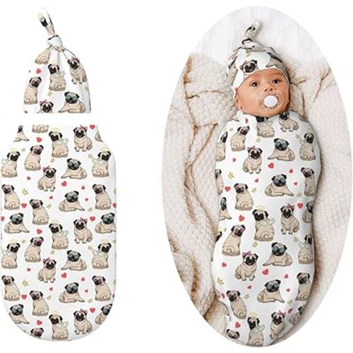 Candy Swaddle Blankets Newborn Receiving Blanket Baby Swaddle Wrap Soft Sleeping Sack for Baby Girls Boys