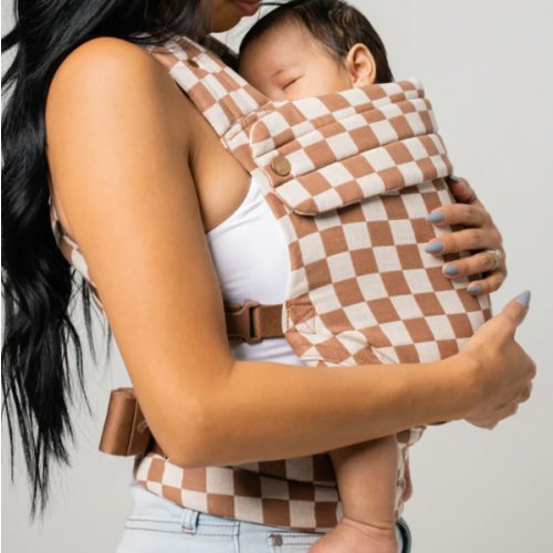 The Monarch Carrier - Mocha Check – Mabē