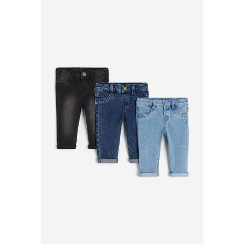 3-pack Comfort Stretch Skinny Fit Jeans 12M