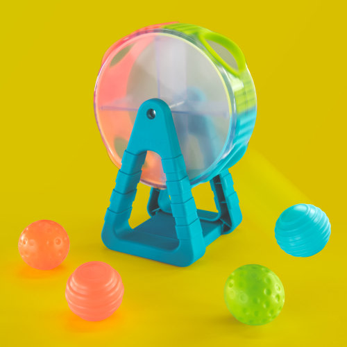 Sassy Wonder Wheel Ball Drop Floor Stem Toy Unisex