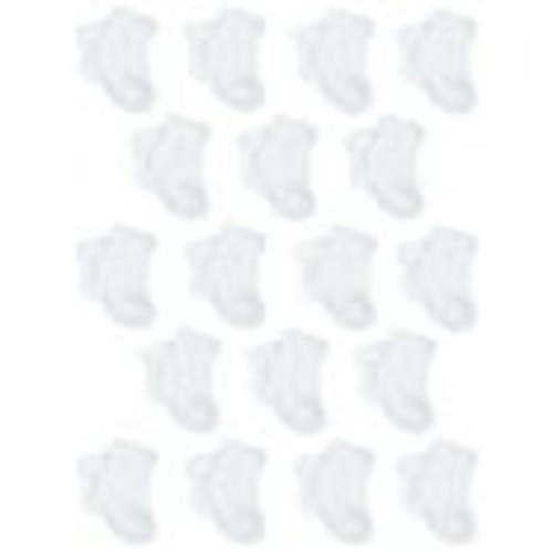 Gerber Baby Boy or Girl Gender Neutral Terry Bootie Wiggle-Proof Socks, 18-Pack (Newborn-0/6 Months)