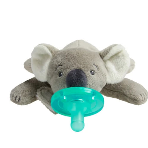 Philips Avent Soothie Snuggle Pacifier Holder with Detachable Pacifier, Koala, 0M+, SCF347/06 - Walmart.com