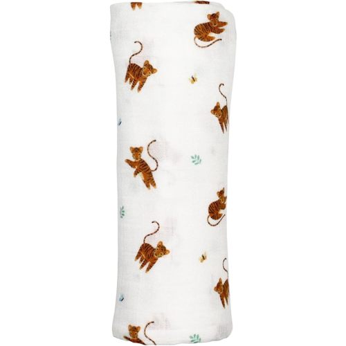 Ultra-Soft Tiger Baby Swaddle - Baby Essentials, Newborn Essentials,70% Bamboo Viscose and 30% Spandex