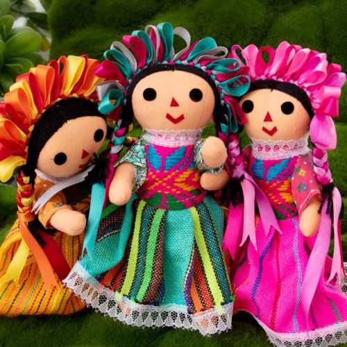 Small- Lupita Traditional Mexican Lelé Doll