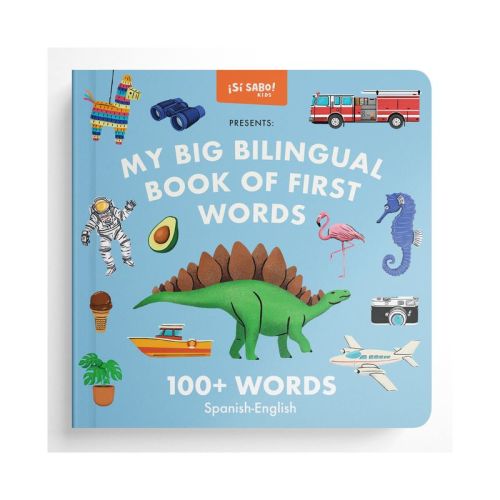 My Big Bilingual Book of First Words - (Si Sabo Bilingual Books for Kids) by Mike Alfaro & Gerardo Guillén (Hardcover)