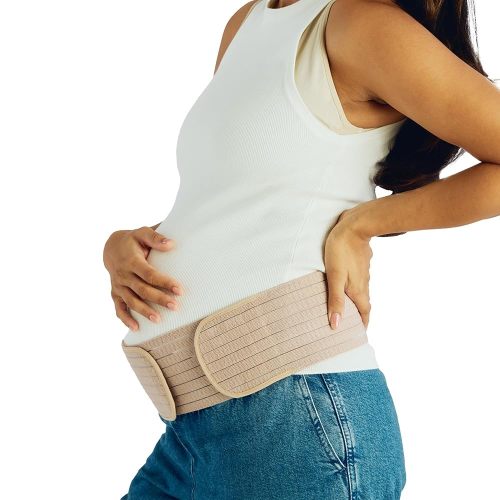 Belly Bandit 2-in-1 Hip Bandit - Maternity Belly Support Band & Hip Wrap to Use During & After Pregnancy - Detachable Band For Added Belly or Back Support