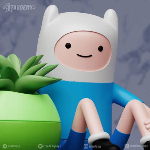 Finn Adventure time Minimalist planter Pen Holder Home Decor DIY paint project