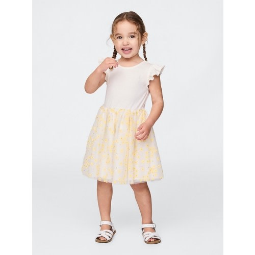 Baby & Toddler 2-in-1 Flower Tulle Dress