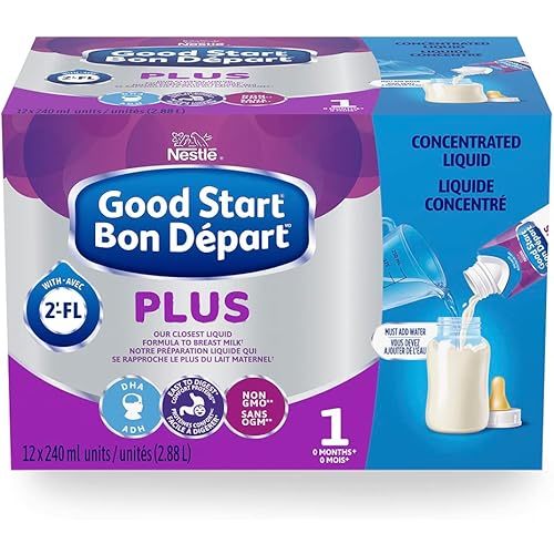 GOOD START PLUS Concentrated Liquid Baby Formula, 240 millilitre (Pack of 12)
