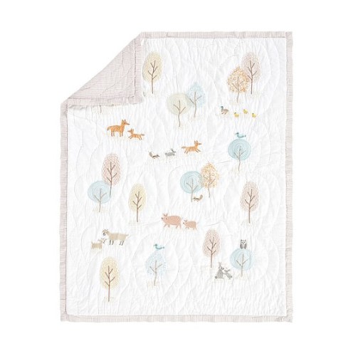 Dakota Woodland Toddler Comforter| Toddler Bedding | Pottery Barn Kids
