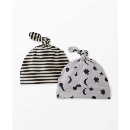 2-Piece Baby Layette Top Knot Beanie in HannaSoft™ | Hanna Andersson