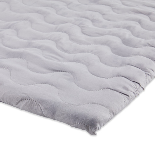 Parent's Choice Quilted Playard Sheet, 27" x 39", Gray