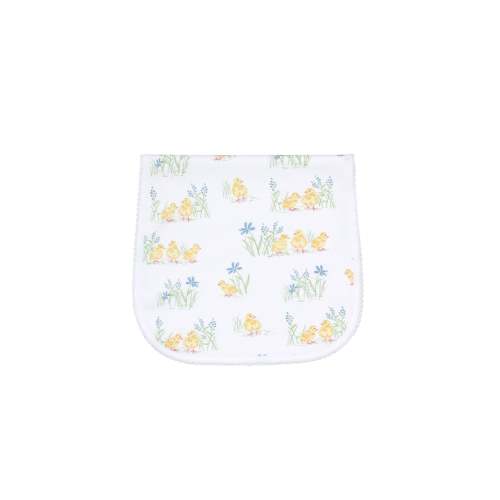 Chicks Print Burp Cloth