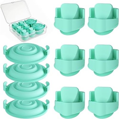 Replacement Parts 6 Duckbill Valves & 4 Pump Seals Diaphragm with Storage Case, Compatible with Elvie Breast Pump Parts, BPA Free Elvie Pump Accessories, Wearable Breast Pump Replacement Parts Kit
