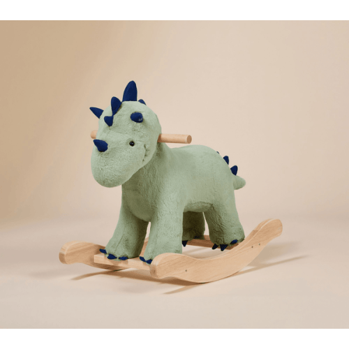 Dino Light-Up Plush Nursery Rocker