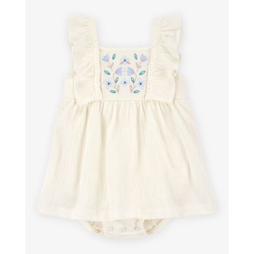 Baby Floral Flutter Bodysuit Dress
- Carter's | Carter's