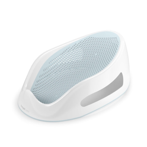 Angelcare Baby Bath Support, Aqua, for babies less than 6 months of age, Made in Canada