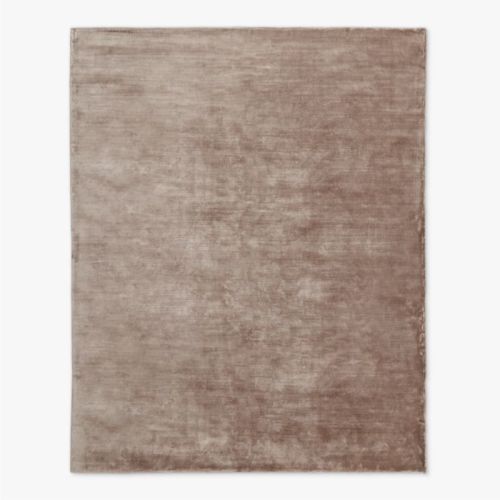 Anders Dusty Rose Pink TENCEL™ Lyocell Area Rug 5'x8'