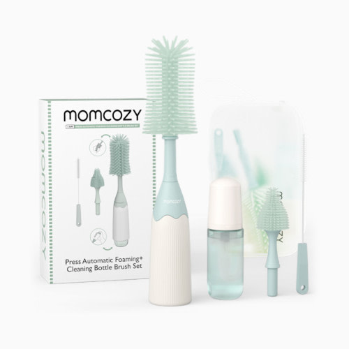 Bottle Brush Kit with Push-Press Foam - Green
