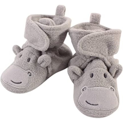 Hudson Baby Unisex-Child Cozy Fleece Booties Slipper Sock