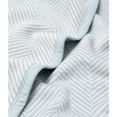 Harborview Herringbone Sky Mini Blanket