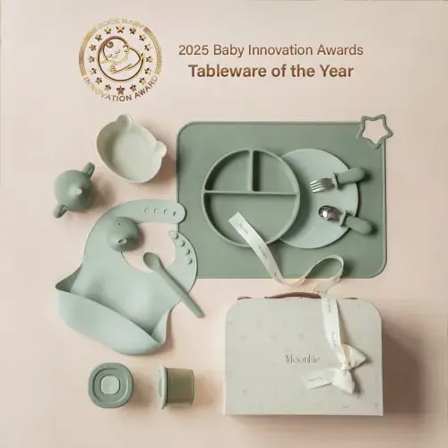 First Bites Gift Set (Sage/Mint)