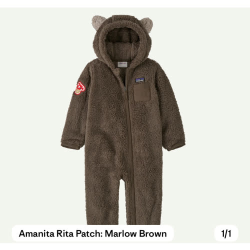 Patagonia Baby Furry Friends Fleece Bunting