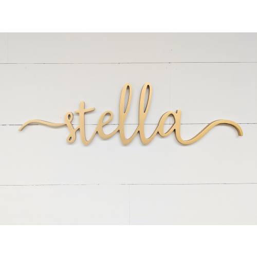 Baby Girl Nursery sign, Baby name cutout, girls nursery, baby name sign, kids room decor, above crib name sign