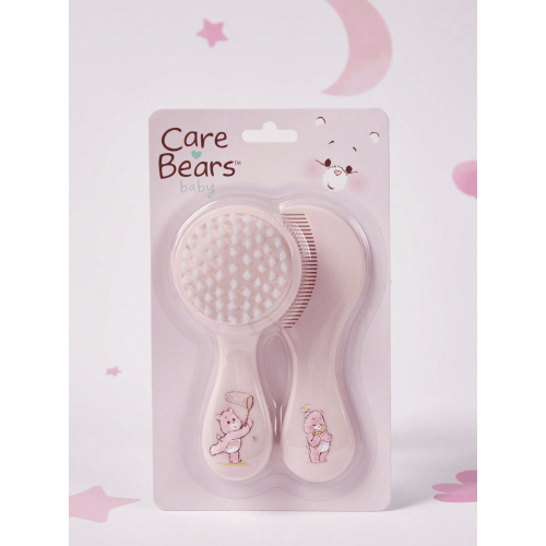 Care Bears 2pcs/Set Baby Pink Hair Brush Comb