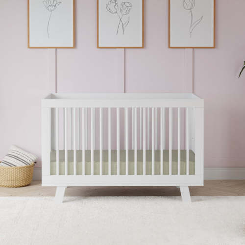 3-in-1 Convertible Crib with Toddler Bed Conversion Kit