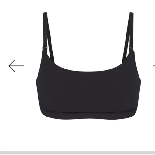 FITS EVERYBODY MATERNITY NURSING SCOOP BRALETTE | ONYX