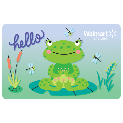 Happy Frog Walmart Gift Card