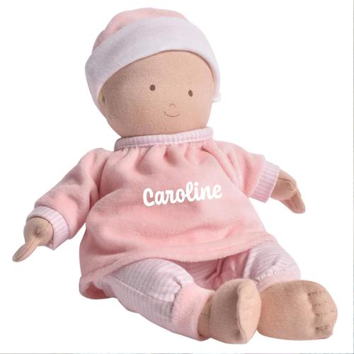 Personalized First Doll, Personalized Girl Doll, Custom Plush Doll, Baby Gift, Newborn Gift, Baby Doll, Custom Doll, Baptism Gift