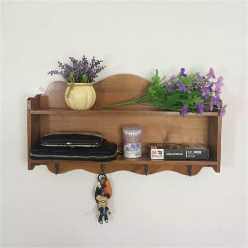 Red Barrel Studio® Grandois Wood Floating Shelf | Wayfair
