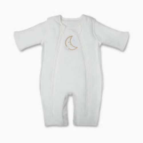 Baby Brezza 2-in-1 Breathable Swaddle Transition Sleepsuit - Cream, 6-9 Months